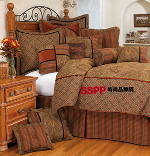 雅致嫵媚卷曲花瓣床品 為臥室演繹一場印象派藝術盛宴